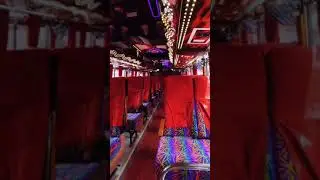 Tourist bus interior design
