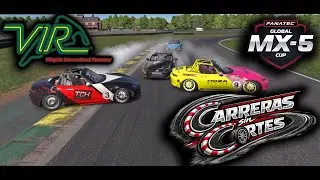 Carreras sin cortes - Virginia con el MX5 -