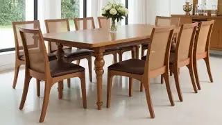 Cadeira de Jantar de Madeira e Couro ANNA - Design Assinado por Fabiano Adam