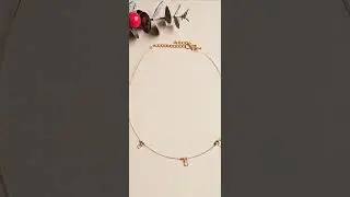 Invisible necklace -175 Rs. #Invisible necklace #invisiblenecklacemaking #casualnecklace #casualwear