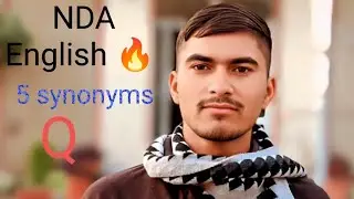 NDA English Most Important Synonyms 💯 | Guaranteed Question