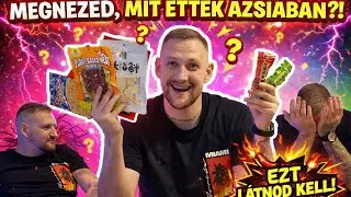 Kínai /Japán snack kóstolás. Figyelem hányinger veszély! 🤮 #food #foryou #viral 