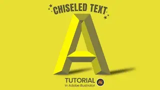 Master the Chiseled Text Effect in Adobe Illustrator &ndash; Full Tutorial