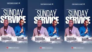 🔴Zion  Temple Celebration Center Bury, Sunday services with  Pastor Yvan mbanza 