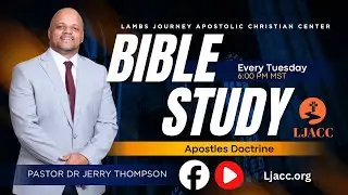 Tuesday Night Bible Study 1/20/26 Pastor Dr. Jerry Thompson 