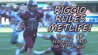 Verona 41 Lyndhurst 0 | North Group 2 Championship | Frank Riggio 5 TDs