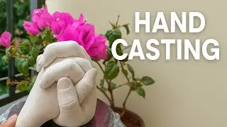 How to cast your hand using a casting kit at home | Mold your memories #amazon #diy #casting