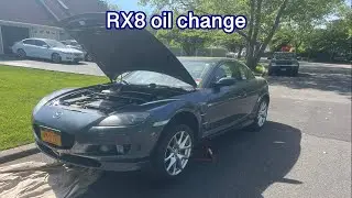 RX8 oil change (by a newbie)