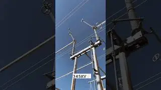 345 KV Switching. #electrical #kv #high