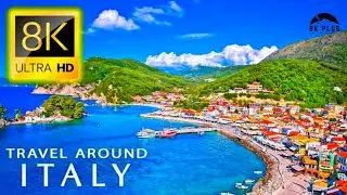 Amalfi coast | Italy 8K Video Ultra HD 240 FPS in Drone