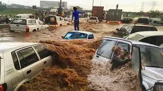 Istanbul flooded! Crazy flood in Turkey!!!