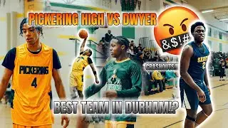 PICKERING HIGH VS DWYER WAS LIT!! GUARD DROPS 40 ON CRASHOUTS!?