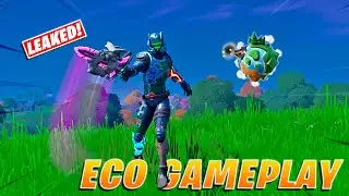 *NEW* Leaked Eco Skin & Devourer's Bane Pickaxe Gameplay - Fortnite Battle Royale