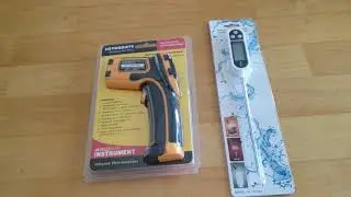 Infrared thermometer from Amazon, first use and impression