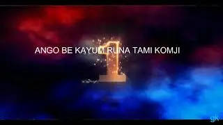 ANGO BE KAYUM RUNA || KARAOKE || Please Subscribe for more video# Gemo Dium || Galo Song