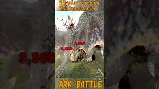 Stygian Zinogre VS  Nergigante Monster Hunter Showdown in ARK
