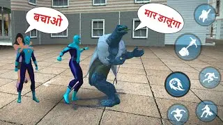 Power Spider 2 : Parody Game (Power Spider Fight Alligator) Spider Save his Girlfriend - Gameplay HD