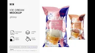 Ice Cream Mockup