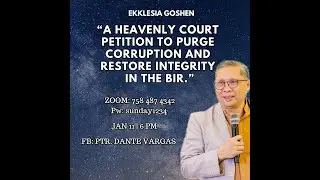 A HEAVENLY COURT PETITION TO PURGE CORRUPTION AND RESTORE INTEGRITY IN THE BIR