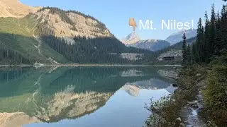 Hike/scramble Mt. Niles in Yoho NP. Waterfalls, lakes and glaciers!