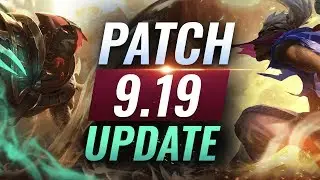 NEW UPDATE: BEST Champions TIER List &ndash; League of Legends Patch 9.19