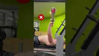 Correct Wrist Position for Bench Press #benchpress