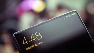 The Xiaomi Mi Mix phone is almost all screen