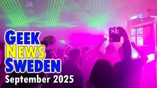 Geek News Sweden - Events, Conventions, and Sneak Peak at a Geek Calendar