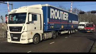 MAN Truck with Routier car ! Truckspotting at Blerick the Netherlands 🇳🇱 January 13-2025 👍👍👍👍👍🚛Cool!