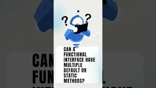 Can a functional interface have multiple method? #LambdaExpressions #FunctionalInterfaces #StreamAPI