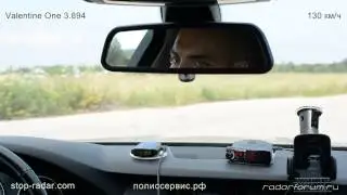 Valentine1 3.894 - Скоростной тест радар-детекторов на Крис-