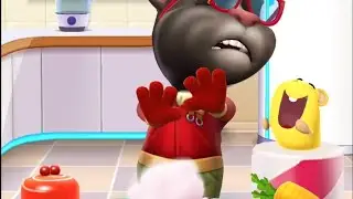 Tom does not want cotton candy 🍭! | My Talking Tom 2 | New Item! #talkingtom #entertainment #gamer