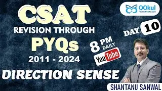 DIRECTION SENSE | CSAT Revision through PYQs (2011-2024) | CSAT Revision Free Series | UPSC 2025