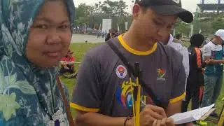 Lomba Sumpit Fornas VII Jawa Barat di lapangan panahan komplek Jalak Harupat  Kabupaten Bandung (1)