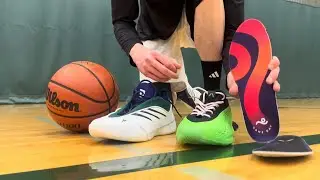 MOVE GAME DAY INSOLES in ADIDAS AE 1 LOW &lsquo;LUCID LIME&rsquo; and ADIDAS DAME 9 &lsquo;BUCKS&rsquo;!