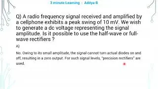 3 Precision rectifiers