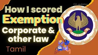 How I Scored Exemption (60+) in CA Inter Corporate Law | Study Plan, Notes & Exam Tips
