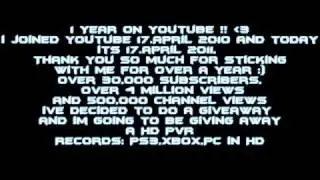 HD PVR Giveaway - 1 Year Anniversary & 30,000 Subscribers Giveaway xxJizzBAGGxx