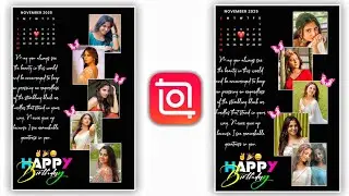 Calendar Effect Birthday Photo Editing Inshot Tamil 2025 Happy Birthday Wishes Photo Editing Inshot
