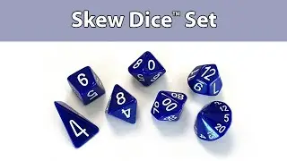 Skew dice set