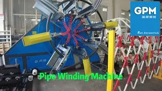 Plastic pipe winding machine/Packing machine for Plastic pipe/Pipe bunding machine