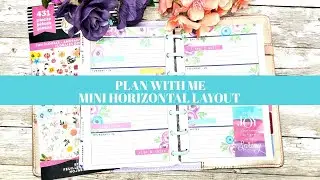 Plan With Me//Mini Horizontal Layout//March 23-29, 2020