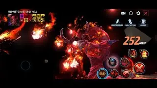 Mephisto in Master Of Hell suit skills preview | Marvel Future Fight 