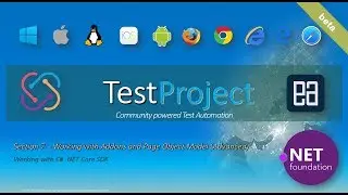 Writing Selenium C# with Page Object Model in TestProject .NET Core SDK
