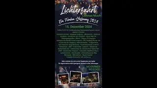 Lichterfahrt am 15.12.2024 Lohmar-Siegburg-Much