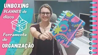 Unboxing Planner de Disco: ferramenta de organiza&ccedil;&atilde;o pessoal!