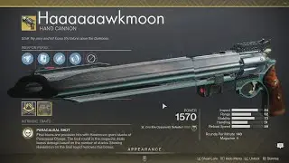 haaaaawkmoon, but it's a scout rifle