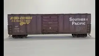 HO Scale Box Car Weathering. Attempt #5