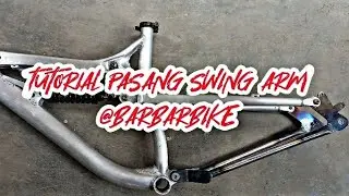 TUTORIAL MEMASANG SWING ARM WIMCYCLE BOXER  CUSTOM 27.5 with Barbarbike    #wimcycleboxer