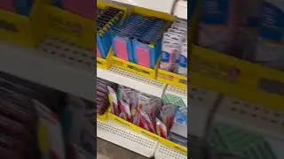 Dollar Tree Store Walk through Tour Shop with me Back to School Hot new Items#shorts #short